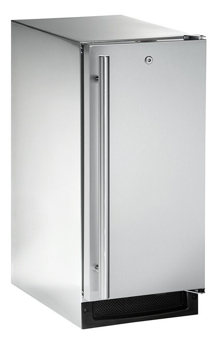 U-Line U-2115RSOD-01 2000 3.0 Cu. Ft. Stainless Steel Undercounter Built-In Compact Refrigerator - Energy Star