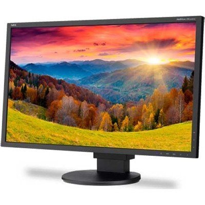 NEC MultiSync EA244WMI-BK - LED monitor - 24" - 1920 x 1200 - IPS - 350 cd/m2 - 1000:1 - 5...