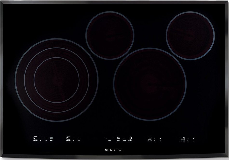 Electrolux Black Electric 30 Inch Smoothtop Cooktop EI30EC45KB