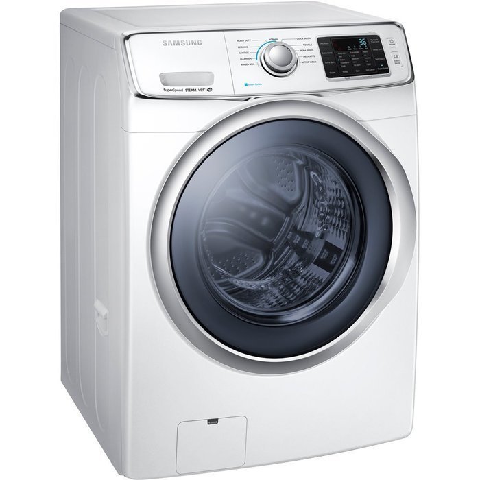 Samsung WF42H5400AW Energy Star 4.2 Cu. Ft. Front-Load Steam Washer with SuperSpeed, White N3