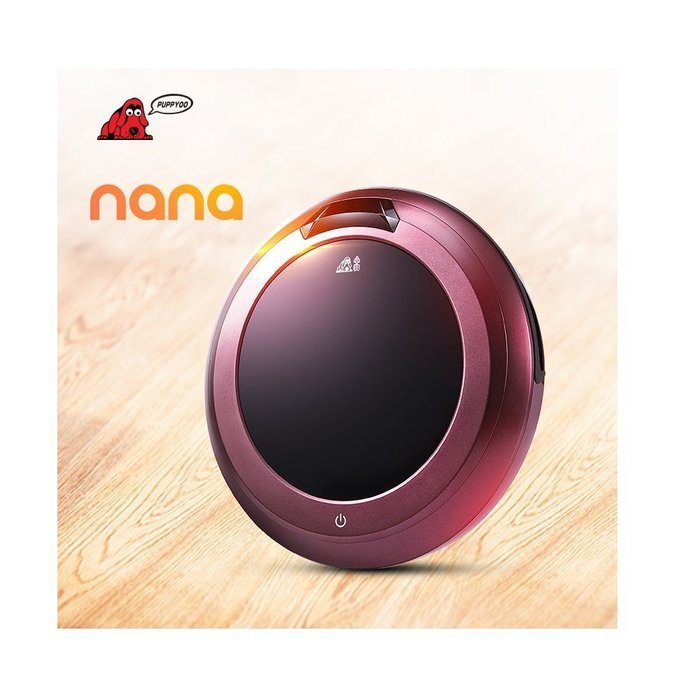 PUPPYOO Intelligent Robotic Vacuum Cleaner Self-Charging & Side Brush for Home Remote Control Household Robot...