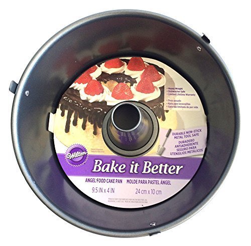Wilton Angel Food Cake Pan 9.5 x 4in by Wilton