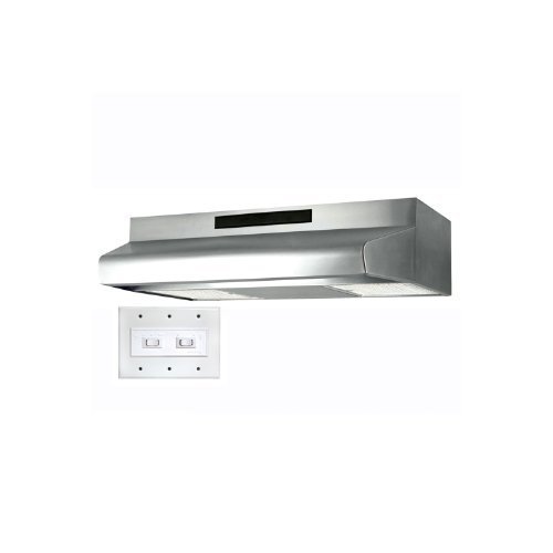Air King ES248ADA ADA-Compliant Energy Star Qualified 24-Inch Wide Under Cabinet Range Hood with 2-Speed Blower...
