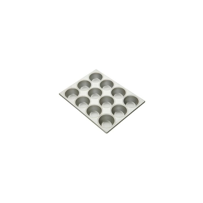 Focus Foodservice Commercial Bakeware 12 Count 3-11/16-Inch Pecan Roll Pan