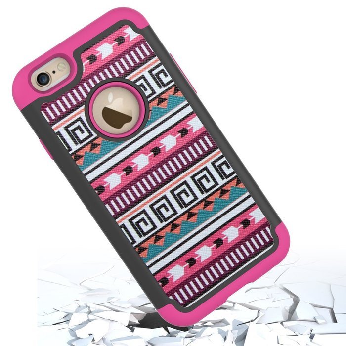 iPhone 6s Case, iPhone 6 Case, [4.7 Inch] by HLCT, Soft Interior Silicone Bumper & Hard Shell Solid PC Back, Shock-Absorption... N21
