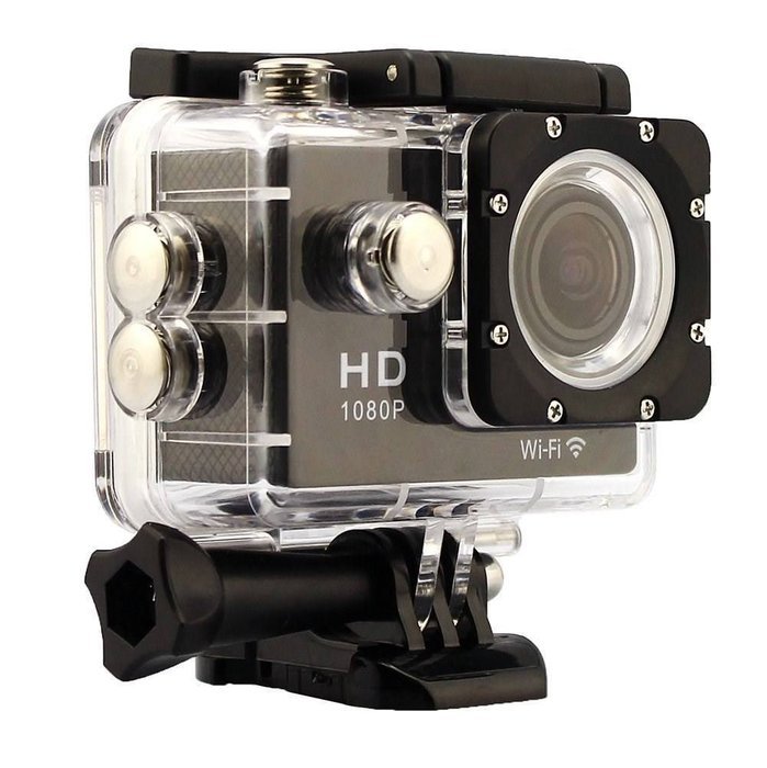 CAMTOA FHD Sports Action Camera Waterproof WIFI 12MP 1080P Action Camera with Carrying Box, Waterproof Housing...