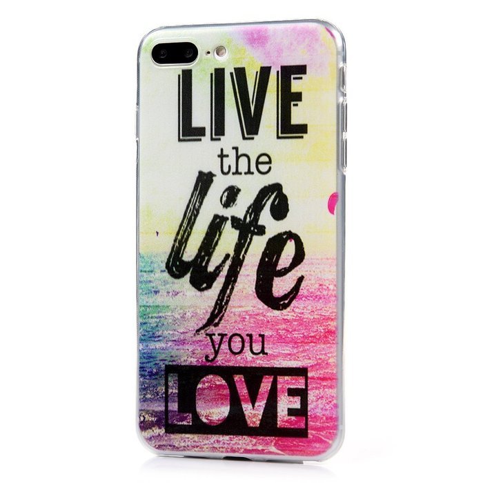 iPhone 7 Plus Case (5.5 inch) - Transparent Full Edge Drop Protection Shock-absorption Soft TPU Crystal Clear... N45