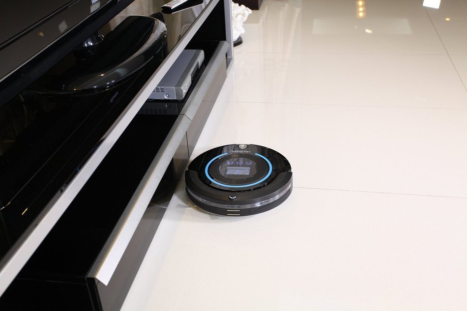 Liectroux Robotic Vacuum Cleaner Multifunction(Sweep, Mop, Vacuum, Sterilization), LCD Touch Screen, Auto Charge... N4