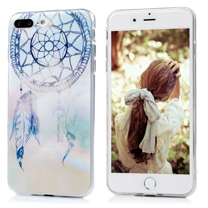 iPhone 7 Plus Case (5.5 inch) - Transparent Full Edge Drop Protection Shock-absorption Soft TPU Crystal Clear... N51