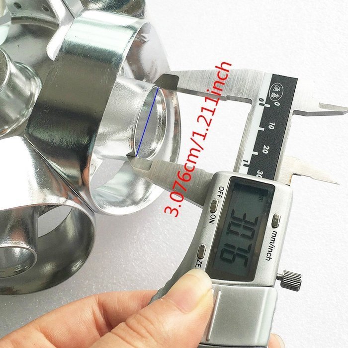 Rollving Heavy Duty Metal Donut Cutter Mold Doughnut Maker Tool Rolling Donut Maker Cutter Mold Fondant Cake Bread...