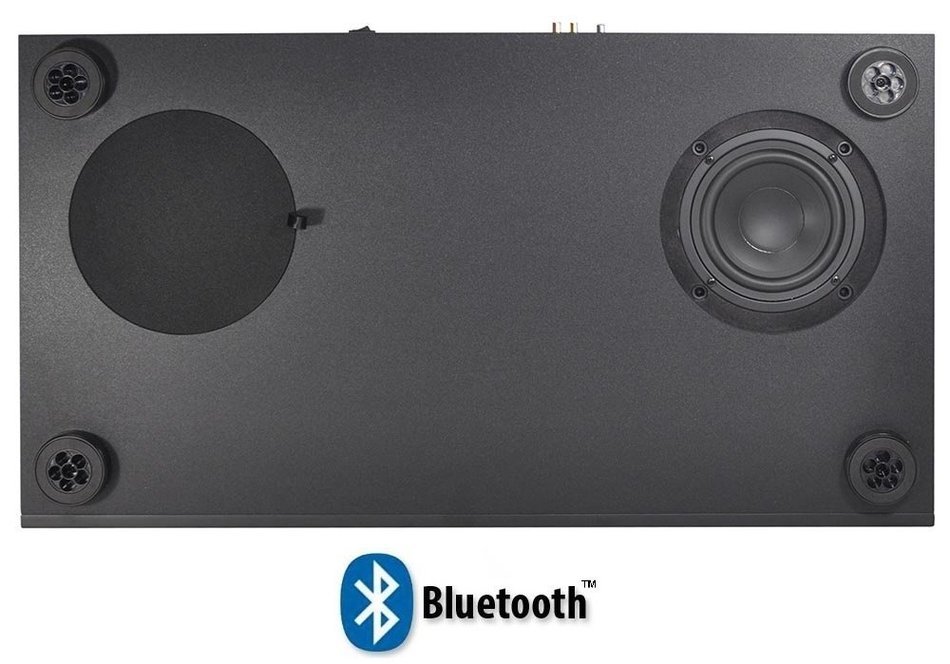 OSD Audio SP2.1 Soundplatform 2.1 Bluetooth Tabletop Soundbar with Built-in Subwoofer Surround Sound System N16