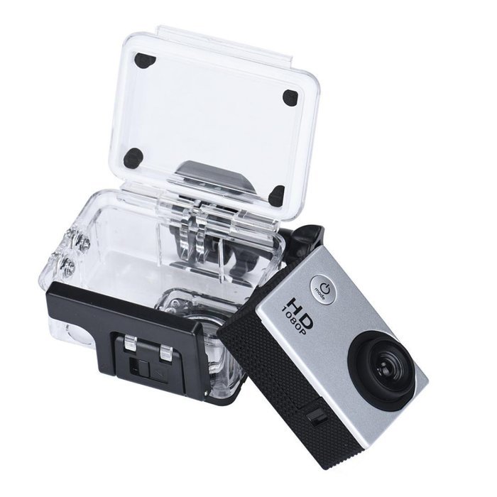 Oback(TM) 2.0 Inch Full HD 1080p Sport Action Camcorder 170&deg;Wide-angle Glass Len Mini Waterproof Diving Sports...
