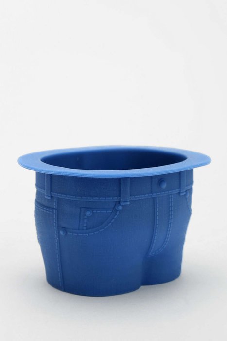 Set of 6 Silicone "Muffin Top" Cupcake Molds. Reusable Silicone Baking Cups / Cupcake Liners. Novelty Jean Shaped...