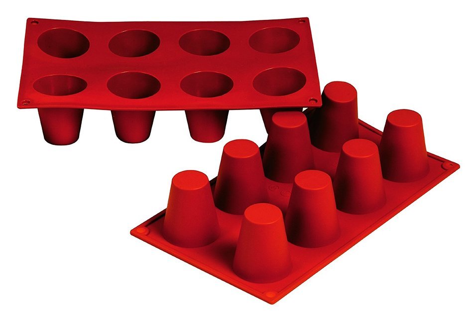 Fat Daddio's Silicone Bakeware Baba, 3.1 Ounces