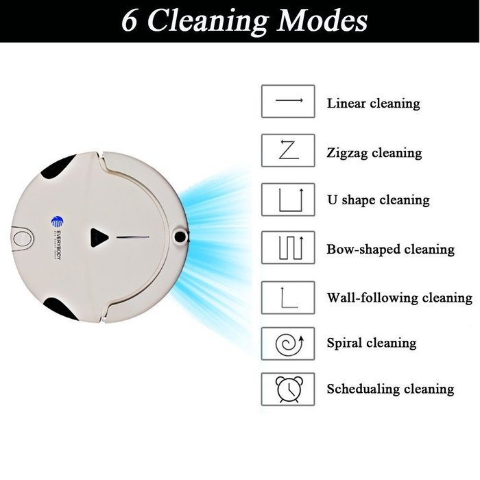 EVERYBODY X1 Household Robotic Vacuum Cleaner with Mobile App and Camera Remote Control and Wi-Fi Enabled and... N4