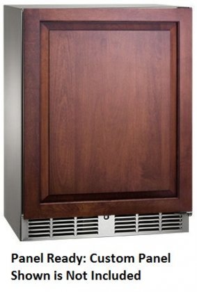 Perlick Signature Series HH24RS-3-2R 24" 3.1 cu. ft. Compact Refrigerator with RAPIDcool Forced-Air 525 Btu Compressor...
