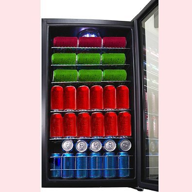 NewAir 126-Can Beverage Cooler in Stainless Steel Model#AB-1200 N2