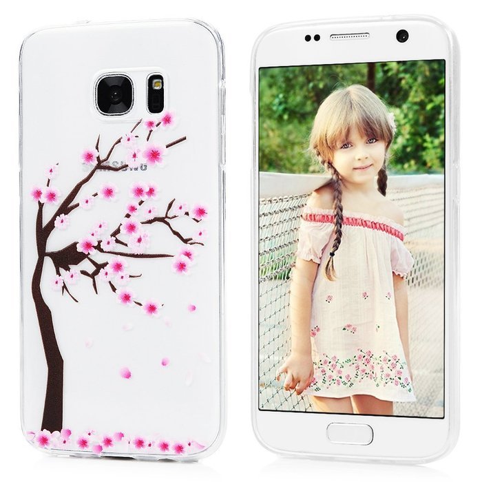 Badalink Galaxy S7 TPU Case Shockproof Soft TPU Flexible Easy Grip Rubber Bumper Slip Resistant Protective Colorful...