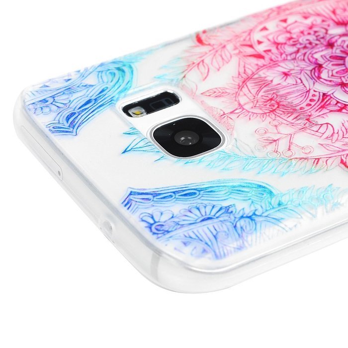 Badalink Galaxy S7 TPU Case Shockproof Soft TPU Flexible Easy Grip Rubber Bumper Slip Resistant Protective Colorful... N8