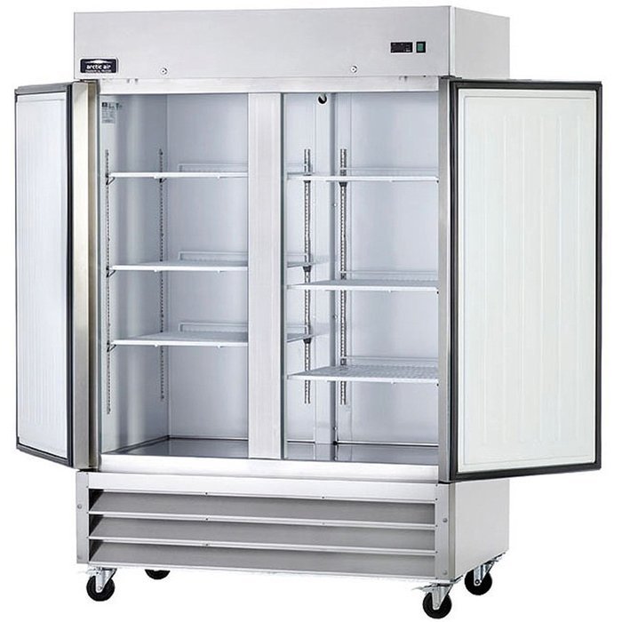 Arctic Air Reach-in Double Door Freezer Stainless Steel AF49 N2