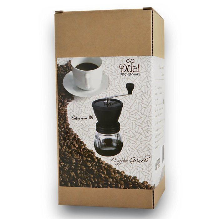 DualKitchenWare Ceramic Coffee Grinder, 100 Gram N3