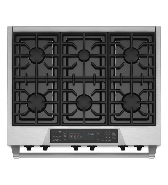 Kitchenaid KDRS467VSS Commercial-Style Dual Fuel Range N4