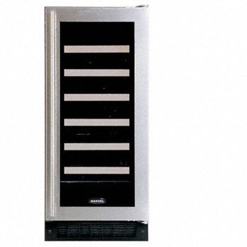 Luxury 30-Bottle Full Overlay Wine Refrigerator Hinge: Left