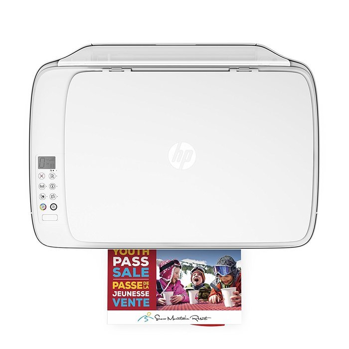 HP DeskJet 3633 Compact All-in-One Photo Printer with Wireless & Mobile Printing, Instant Ink ready (K4T95A) N9