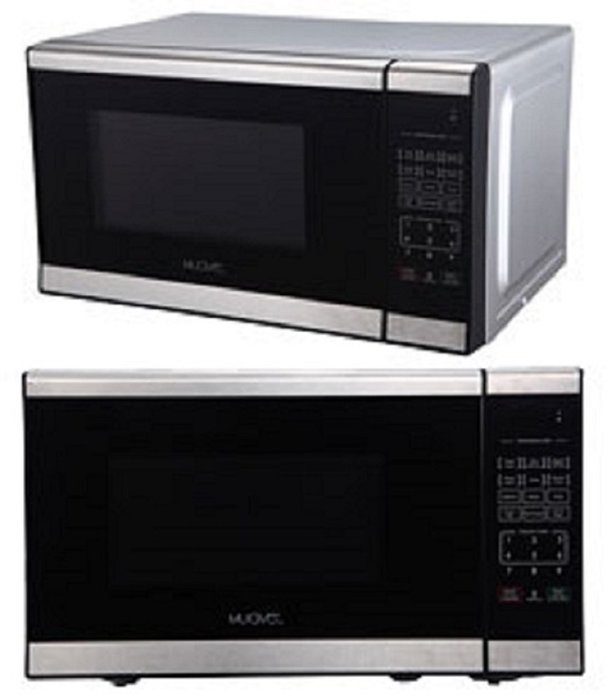 Muave' Compact Microwave Oven 0.7 Cu. Ft, 120v Stainless Steel, Ideally Sized RV Microwave Oven, Compact Microwave...