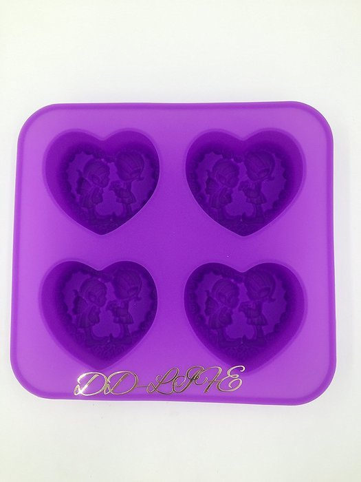 Basic Square Heart Oval Round Soap Silicone Mold Candle Making for Homemade N2