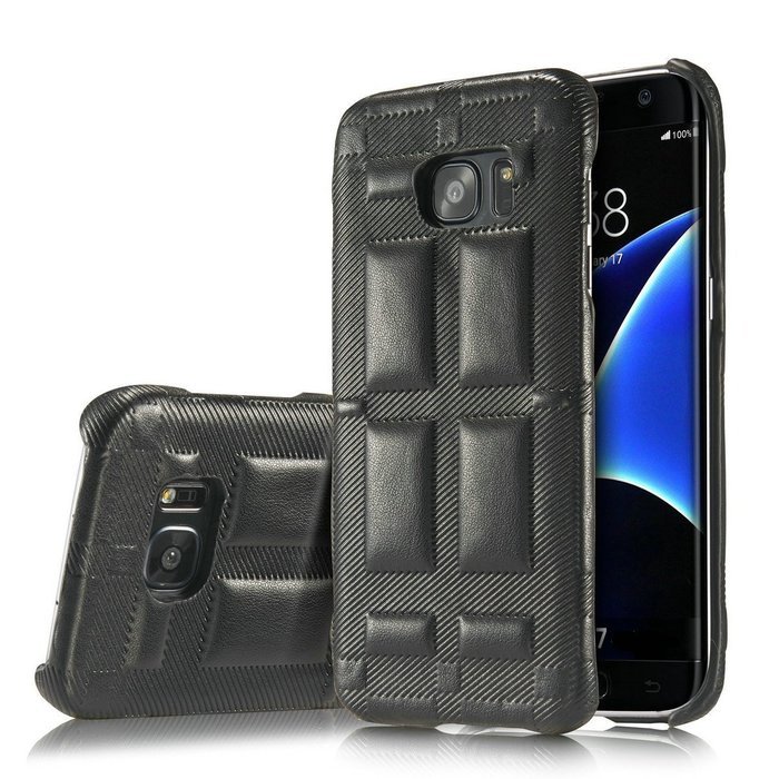 SAMSUNG GALAXY S7EDGE CASE ,Aroko Phone Case, Handmade Pu Leather Hard S7edge Only! Phone Case, Fashion Genuine... N13