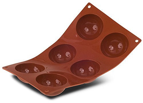Pavoni Orange Non-Stick - 6 Half Rounds N2