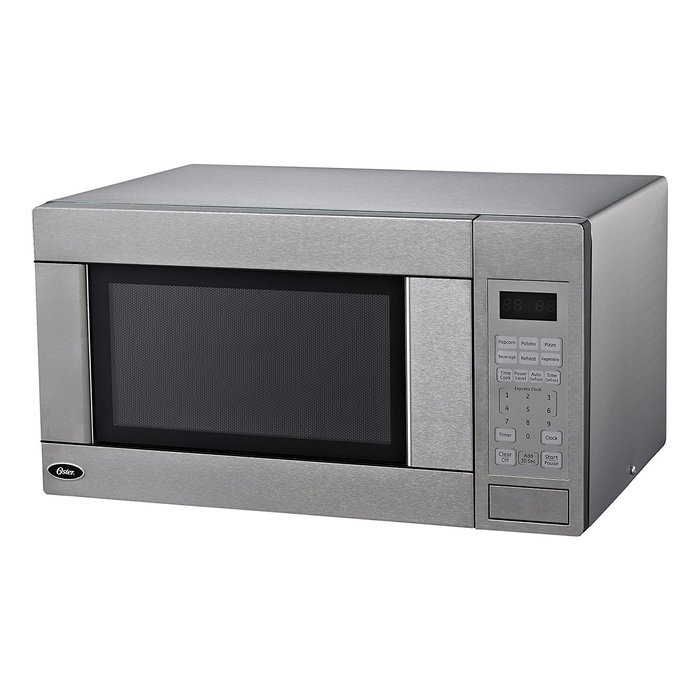 Oster OGYJ1103 1.1 cu. ft. Stainless Steel Microwave