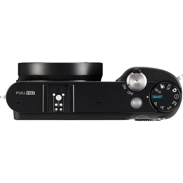 Samsung NX1000 Mirrorless Digital Camera with 20-50mm Lens, 20.3MP (Black) N2