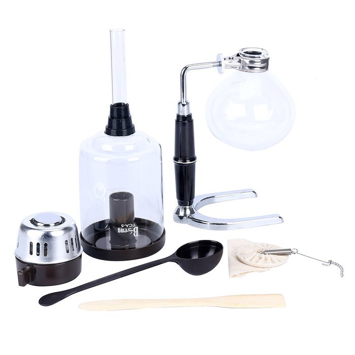 Boeng 5-Cup Coffee Syphon Tabletop Siphon (Syphon) Coffee Maker N6