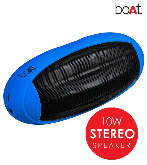 Boat Rugby Portable Bluetooth Speaker (Blue) N2