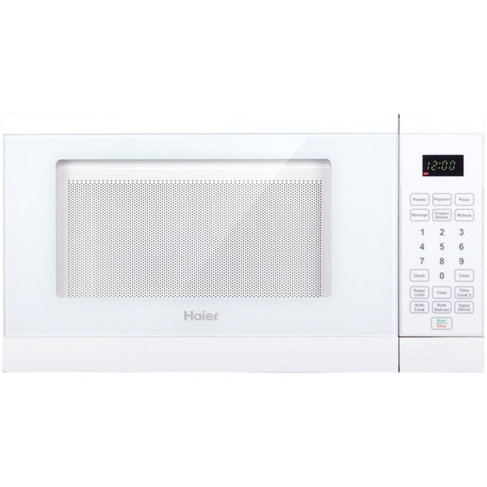 Haier Hmc720Beww .7 Cubic Feet 700-Watt Microwave, White