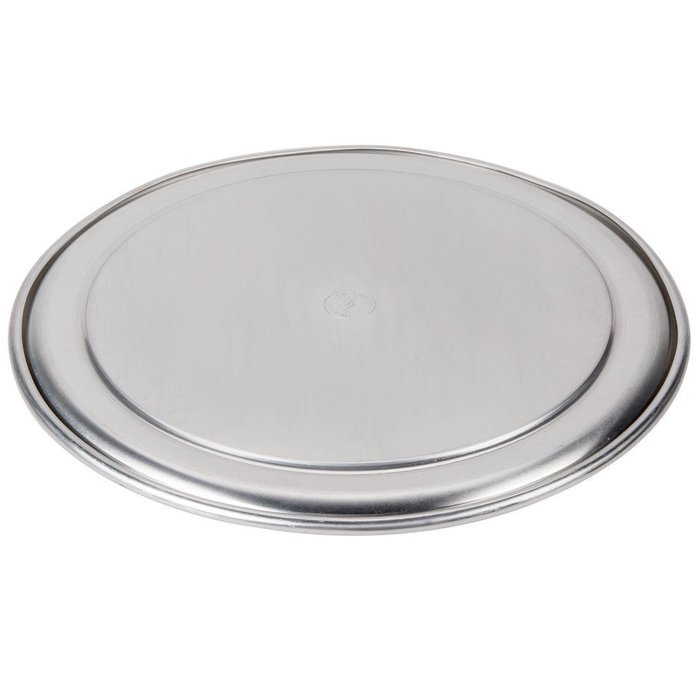 American Metalcraft HATP9 9" Heavy Weight Aluminum Wide Rim Pizza Pan N2