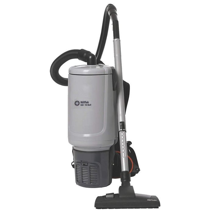 Backpack Vacuum, 9.5A, 120V, 144 CFM
