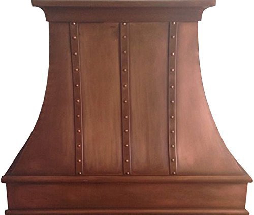 Copper Stove Hood (30", dark)