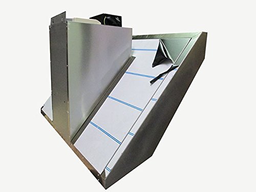 Range Hood Wall Mounted Stainless Steel 36" KA-129 NT AIR. Made in Italy N3