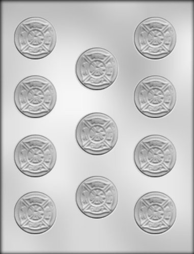 CK Products 1-1/2-Inch Fire Department Mint Chocolate Mold