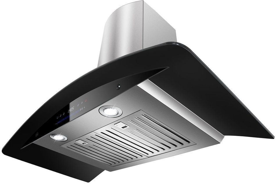 GOLDEN VANTAGE 36" European Style Wall Mount Stainless Steel Range Hood Vent Swiping Sensor Control GV-H703N-36