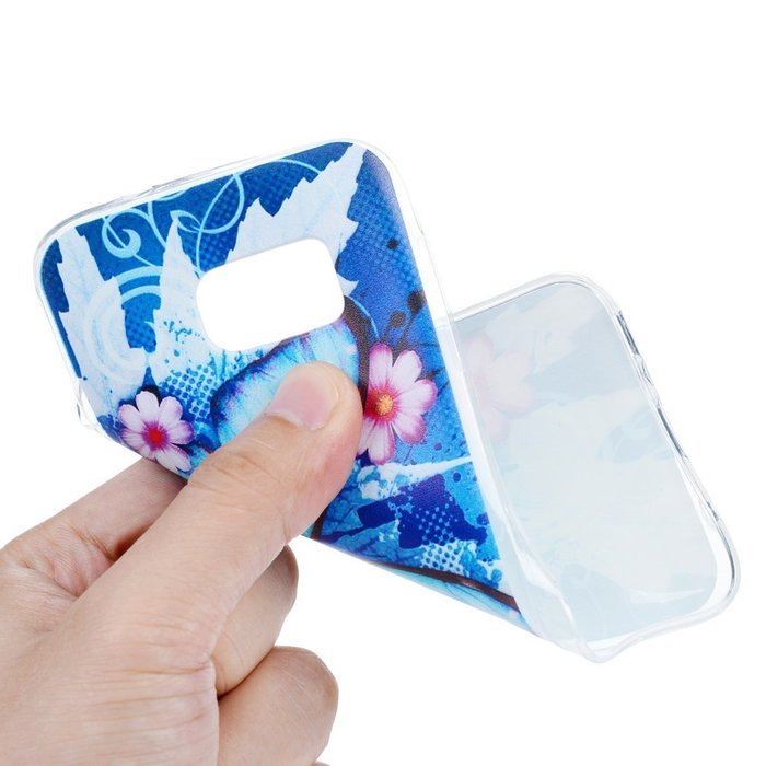 Badalink Galaxy S7 TPU Case Shockproof Soft TPU Flexible Easy Grip Rubber Bumper Slip Resistant Protective Colorful... N11