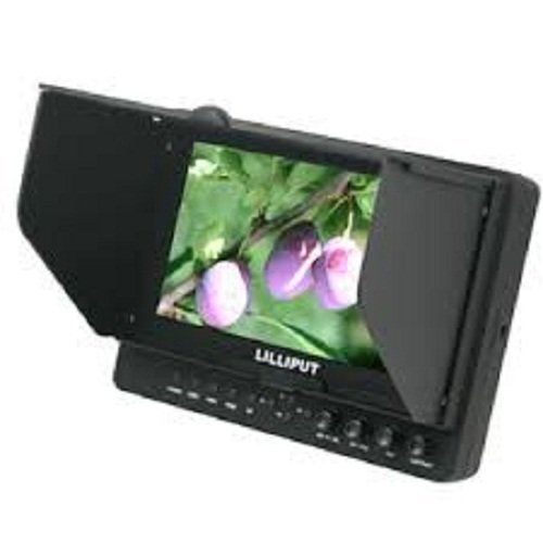 Lilliput 7'' 665/O HDMI IN&OUT Ypbpr AV 1024&times;600+F970 +LP-E6 Plate
