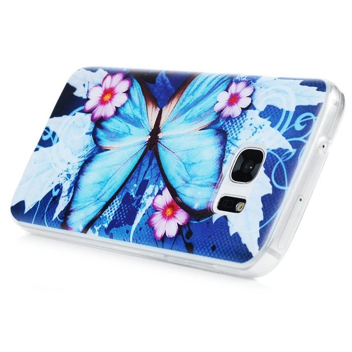Badalink Galaxy S7 TPU Case Shockproof Soft TPU Flexible Easy Grip Rubber Bumper Slip Resistant Protective Colorful... N13