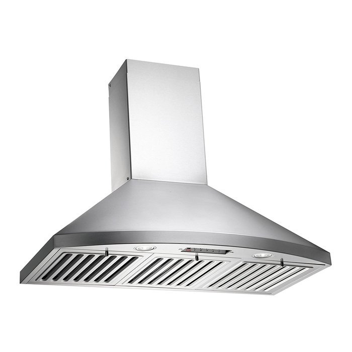 KOBE Range Hoods RA9230SQB-DC46-1 6-Speed 750 CFM Premium Wall Mount Range Hood Fits Ceiling Heights Of 10-1/2... N5