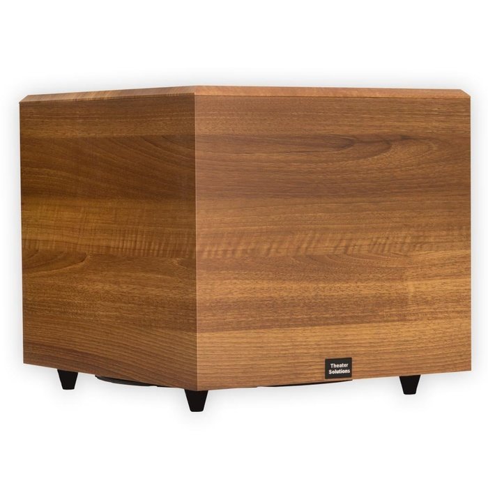Theater Solutions SUB15DM Down Firing Powered Subwoofer (Mahogany)