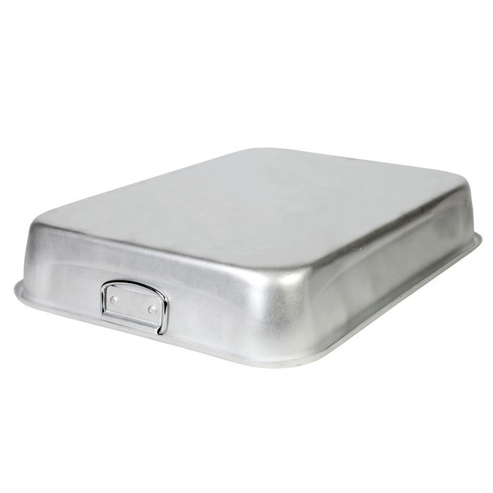 Thunder Group 18 x 24 x 4.5 Inch Double Roaster, No Cover