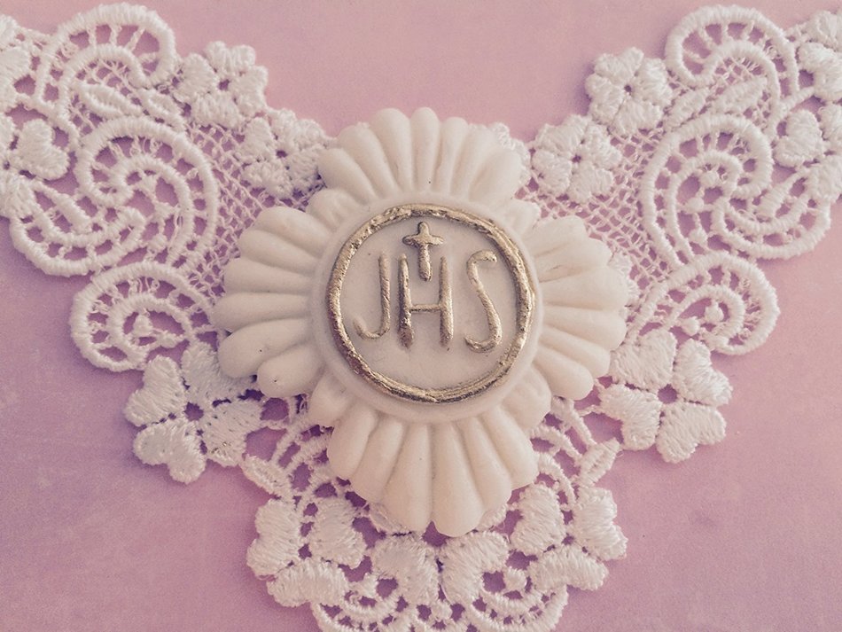 First Communion Cross Silicone Mold By Oh! Sweet Art FDA Approved for Food